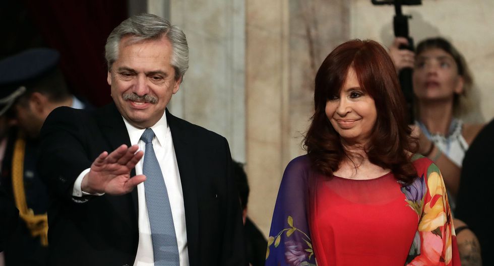 El discurso de Alberto ante el Congreso.