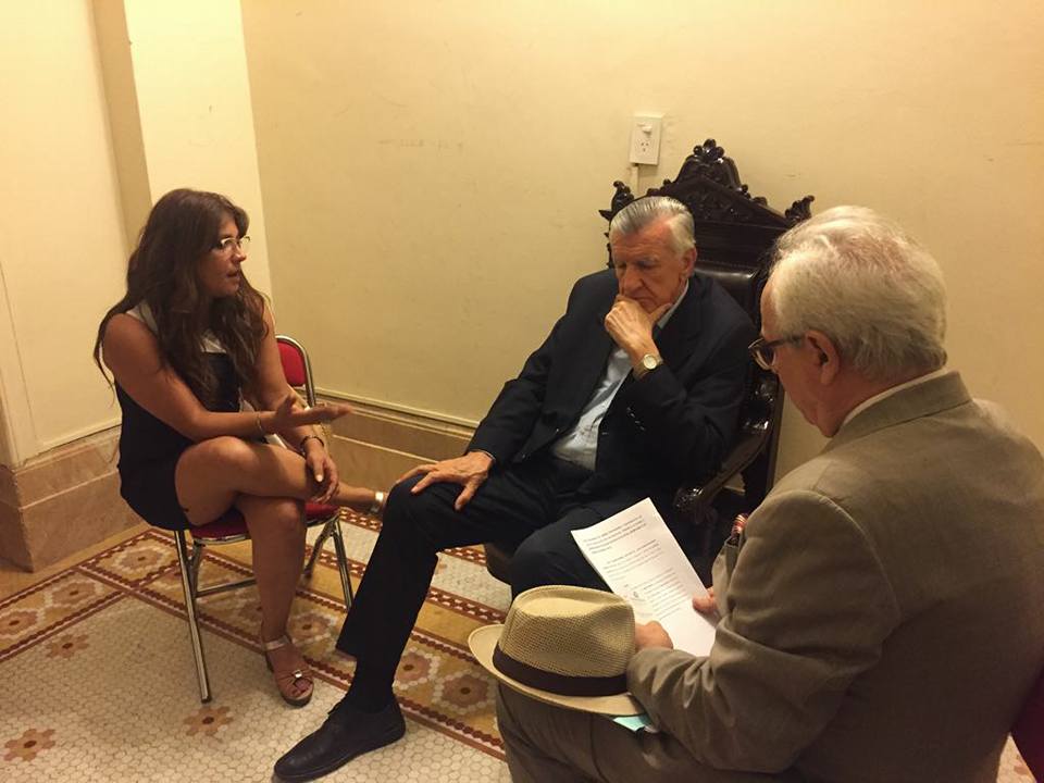 Reunión con José Luis Gioja, Presidente del PJ Nacional