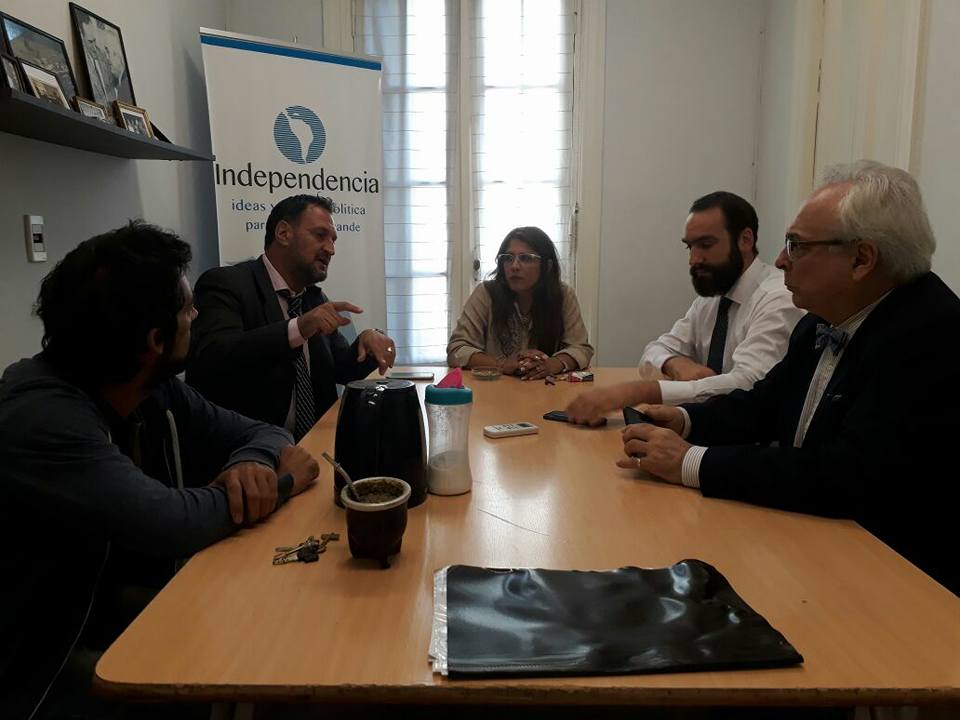 Reunión con Luis Tagliaprieta, abogado de los familiares del Ara San Juan y padre de uno de los tripulantes