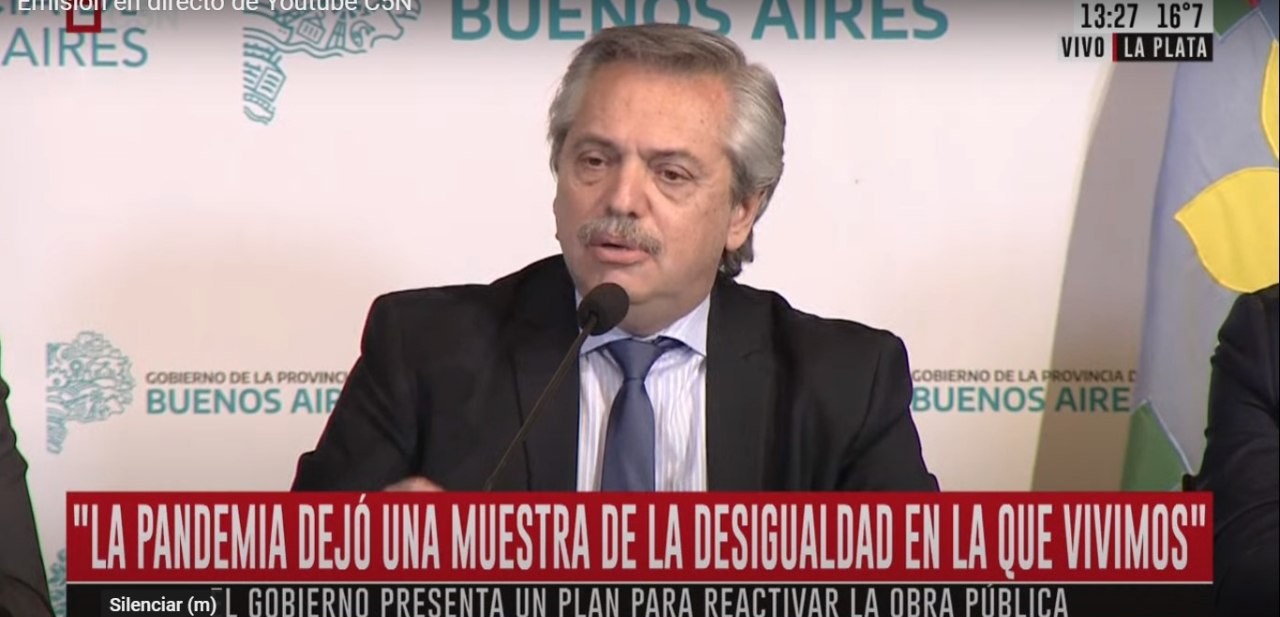 Una humilde mujer de Avellaneda y el discurso de hoy de Alberto Fernández