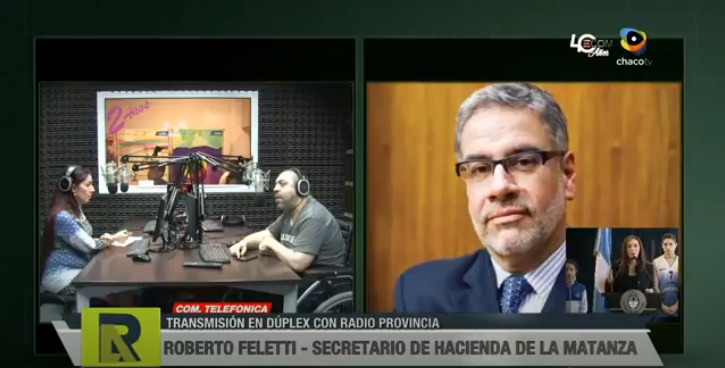 Roberto Feletti en el programa Rara Avis