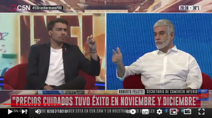 Roberto Feletti con Juan Amorin