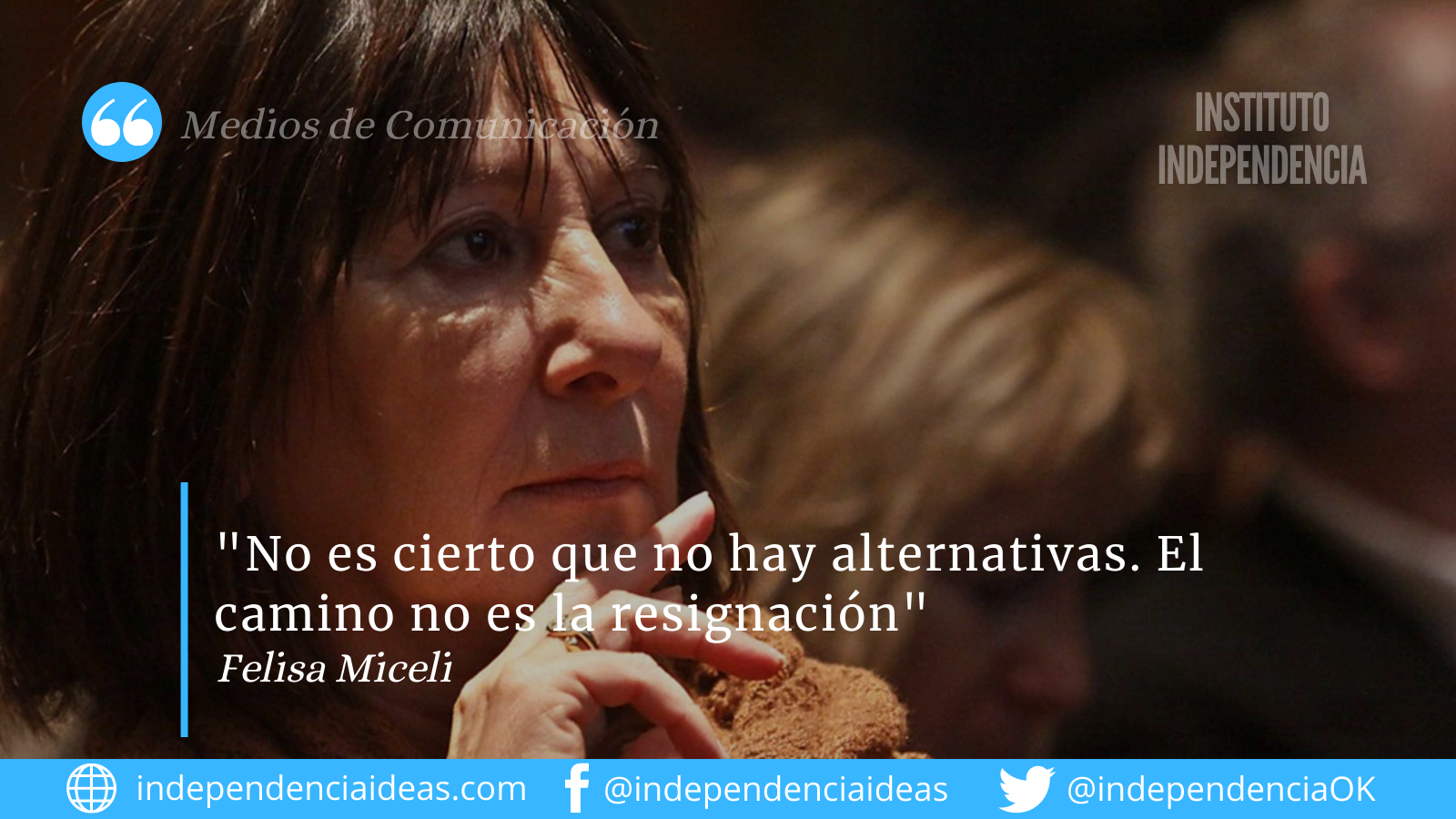 Felisa Miceli analiza la coyuntura económica y aporta claves para la recuperación