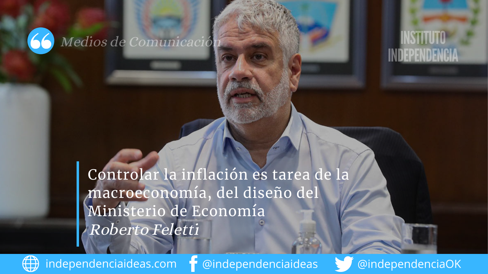 Roberto Feletti: «Controlar la inflación es tarea de la macroeconomía, del diseño del Ministerio de Economía»