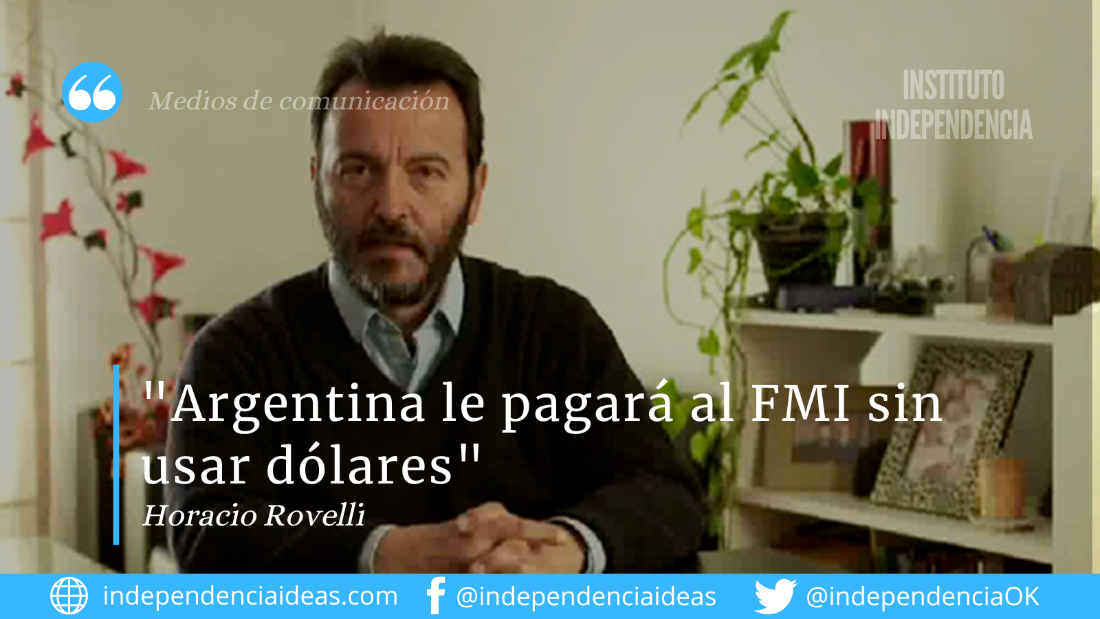 «Entrevista a nuestro compañero Horacio Rovelli: Economía y deuda argentina»