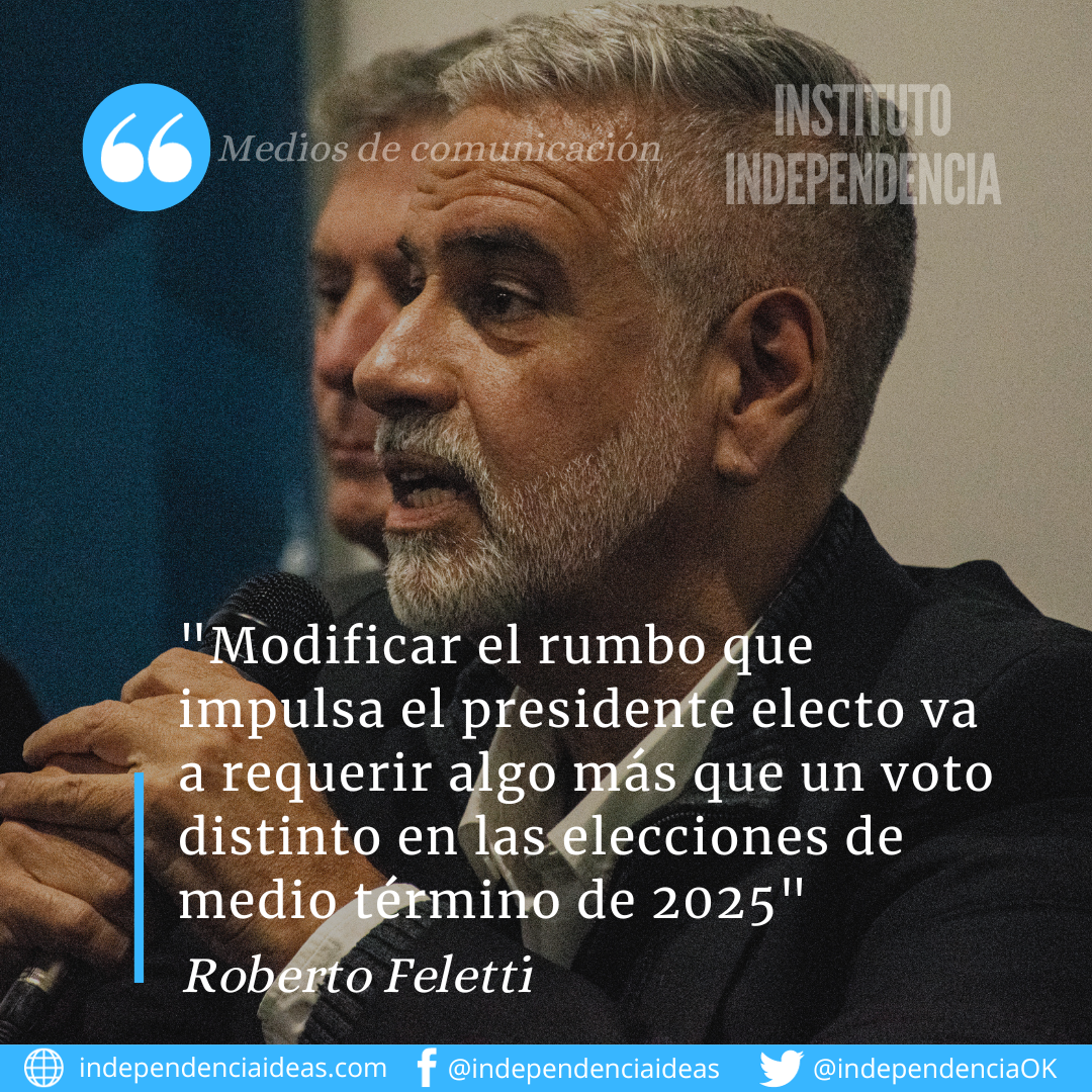 «El resultado electoral y la particularidad de las políticas públicas en la Argentina» – Roberto Feletti en Télam.