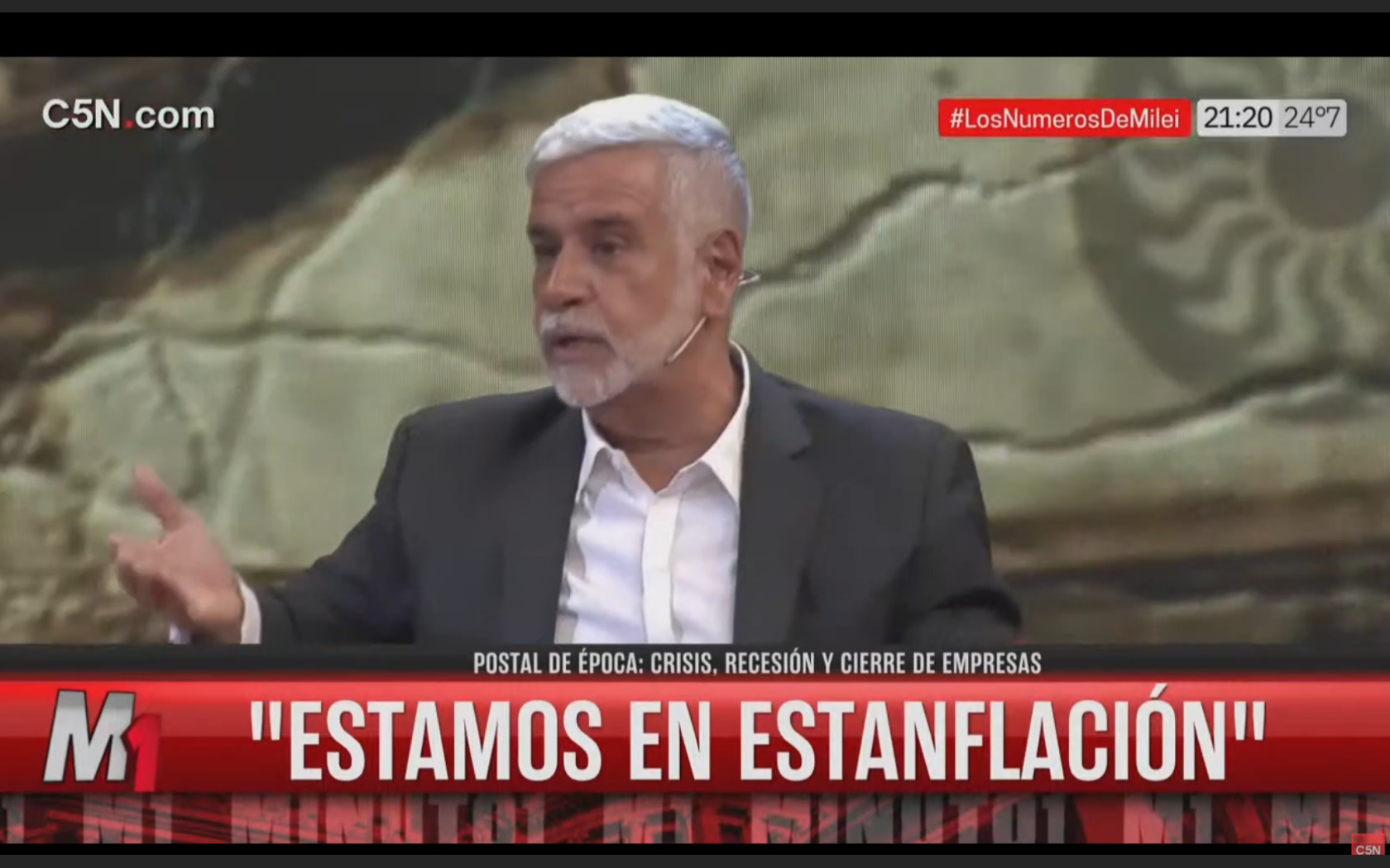 Roberto Feletti en C5N sobre el modelo económico de Milei