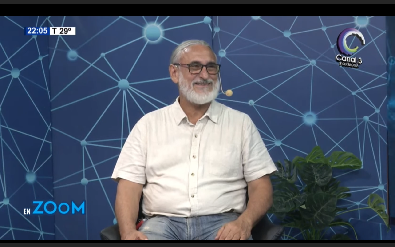 Entrevista a Luis Basterra en Canal 3 de Formosa